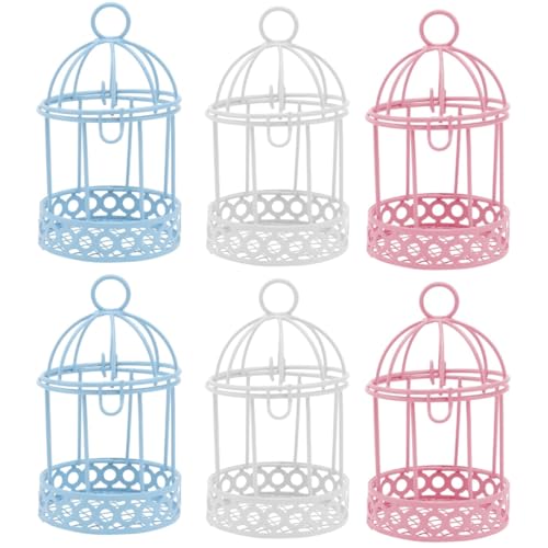 Mini-Vogelkäfig-Ornament, Vogelkäfig-Dekoration, Statuen für Heimdekoration, Desktop-Dekoration, dekorativer Käfig, Hochzeitsdekoration, Mini-Mädchen-Herzdekoration, Schmiedeeisen, Esstisch-Organizer Mini-Vogelkäfig-Ornament, Vogelkäfig-Dekoration, Statuen für Heimdekoration, Desktop-Dekoration, dekorativer Käfig, Hochzeitsdekoration, Mini-Mädchen-Herzdekoration, Schmiedeeisen, Esstisch-Organizer von VICASKY