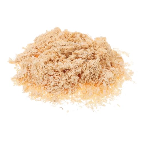 VICASKY 1 Beutel Holzspäne Für Hamster. Natürliche Und Saugfähige Einstreu Für Kleine Haustiere. Holzspäne-einstreu Für Hamster, Rennmäuse Und Andere Tiere (500 G) von VICASKY