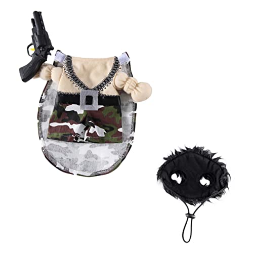 VICASKY 1 Satz Halloween Kostüm für Haustiere Lustige Katzen und Hundekleidung Bequem und Atmungsaktiv Einfach Auszuziehen Cosplay Outfit für Partys und Feiertage VICASKY 1 Satz Halloween Kostüm für Haustiere Lustige Katzen und Hundekleidung Bequem und Atmungsaktiv Einfach Auszuziehen Cosplay Outfit für Partys und Feiertage von VICASKY