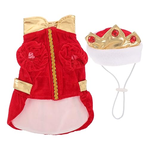 VICASKY 1 Satz Halloween Kostümset für Haustiere Lustige Hundekleidung mit Kopfschmuck für Kleine Hunde und Katzen Geeignet für Partys und Besondere Anlässe aus Strapazierfähigem Material VICASKY 1 Satz Halloween Kostümset für Haustiere Lustige Hundekleidung mit Kopfschmuck für Kleine Hunde und Katzen Geeignet für Partys und Besondere Anlässe aus Strapazierfähigem Material von VICASKY