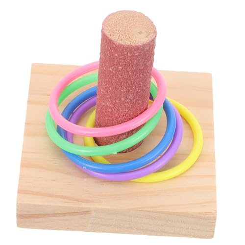VICASKY 1 Satz Papageienring Vogelstapeltraining Papageienspielzeug Sittichspielzeug Für Den Käfig Vogelspielzeug Vogel-Intelligenz- Papageien -futterspielzeug Plastik VICASKY 1 Satz Papageienring Vogelstapeltraining Papageienspielzeug Sittichspielzeug Für Den Käfig Vogelspielzeug Vogel-Intelligenz- Papageien -futterspielzeug Plastik von VICASKY