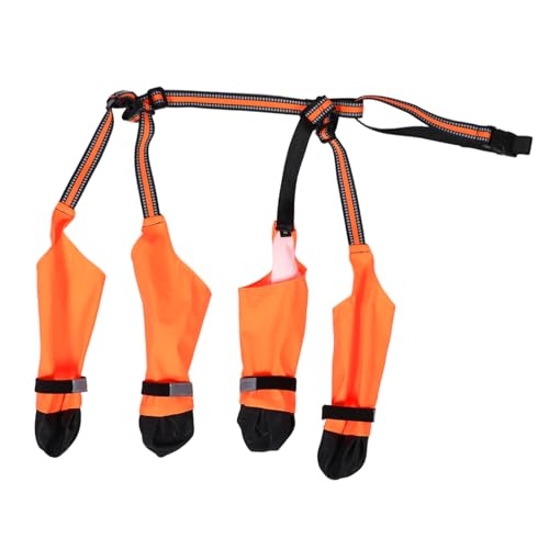 VICASKY 1 Set wasserdichte Hundestiefel: Haustierstiefel Mit Rutschfester Sohle, Reflektierenden Riemen, Bequemem Innenfutter – Schutz Für Die Pfoten Ihres Haustiers Für Im VICASKY 1 Set wasserdichte Hundestiefel: Haustierstiefel Mit Rutschfester Sohle, Reflektierenden Riemen, Bequemem Innenfutter – Schutz Für Die Pfoten Ihres Haustiers Für Im von VICASKY
