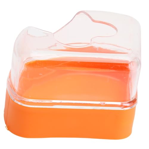 VICASKY Hamsterbadehaus Transparent Kunststoff Hamster Badewanne Kleine Hamstertoilette Pflegeleicht Hohe Durchlässigkeit VICASKY Hamsterbadehaus Transparent Kunststoff Hamster Badewanne Kleine Hamstertoilette Pflegeleicht Hohe Durchlässigkeit von VICASKY