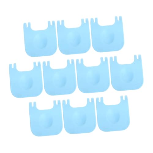 VICASKY 10 Stück Käfigfixierkante Schnalle Kleintierkäfigverschluss Vogelkäfig-Clips Kleine Haustierkäfigschnalle Schnellverschlussclip Für Haustierzäune Tierkäfig-Clip Sky-Blue Pp VICASKY 10 Stück Käfigfixierkante Schnalle Kleintierkäfigverschluss Vogelkäfig-Clips Kleine Haustierkäfigschnalle Schnellverschlussclip Für Haustierzäune Tierkäfig-Clip Sky-Blue Pp von VICASKY