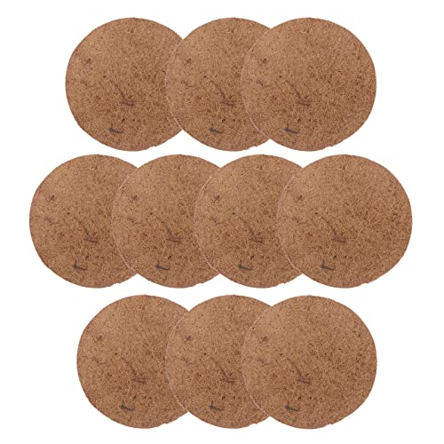 VICASKY 10Stücke Taube Nistmatte Atmungsaktive Brutunterlage aus Palmfaser Nistpad für Vögel Taubenzubehör Sicheres Nest für Haustiere VICASKY 10Stücke Taube Nistmatte Atmungsaktive Brutunterlage aus Palmfaser Nistpad für Vögel Taubenzubehör Sicheres Nest für Haustiere von VICASKY
