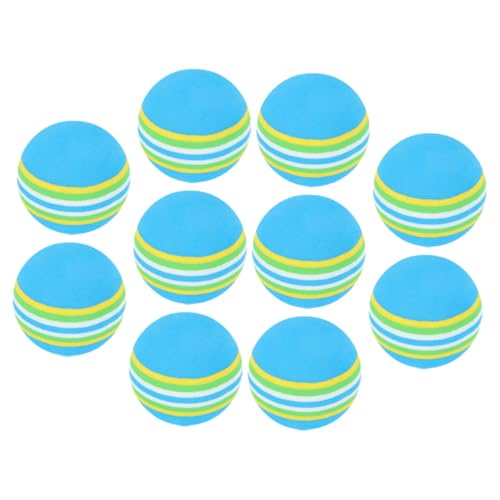 VICASKY 10 Stück Teiliges Bunte Eva Mini Langlebig für Indoor Training Katzenspielzeug Interaktiver Spielball Farbenfrohe Übungsbälle für Katzenaktivität VICASKY 10 Stück Teiliges Bunte Eva Mini Langlebig für Indoor Training Katzenspielzeug Interaktiver Spielball Farbenfrohe Übungsbälle für Katzenaktivität von VICASKY