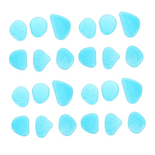 VICASKY 100 Stück Leuchtende Blaue Kieselsteine Für Aquarien Und Garten - Fluoreszierende Pflanzensteine - Dekorative Steine Für Fischbecken Langlebige Kunstharz Rock Pebbles Ideal Für VICASKY 100 Stück Leuchtende Blaue Kieselsteine Für Aquarien Und Garten - Fluoreszierende Pflanzensteine - Dekorative Steine Für Fischbecken Langlebige Kunstharz Rock Pebbles Ideal Für von VICASKY