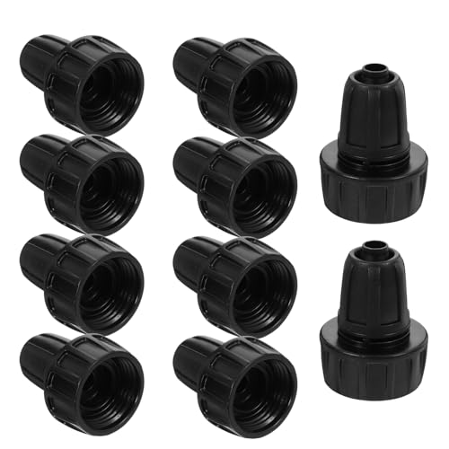 VICASKY 10Stücke Bewässerungsschlauchanschlüsse Schnellkupplungen Für Gartenschläuche Tropf Schnellkupplung Adapter Gartenschlauch Für Einfache Verbindung Und Installation von VICASKY