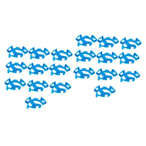 VICASKY 10er Set Montageclips Für Aquarien – Stabile Kunststoff Wasserrohrklemmen in Blau Für Optimale Schlauchhalterung Und Sichere Befestigung Im Innen- Und Außenbereich VICASKY 10er Set Montageclips Für Aquarien – Stabile Kunststoff Wasserrohrklemmen in Blau Für Optimale Schlauchhalterung Und Sichere Befestigung Im Innen- Und Außenbereich von VICASKY