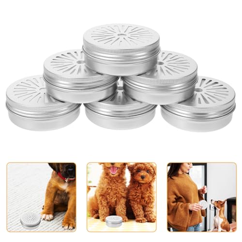 VICASKY 12 Stück Teiliges für Hundegeruchstraining Aluminium Boxen für Hunde Kapazität für Agility Training und Geruchstraining Kompakt Praktisch von VICASKY