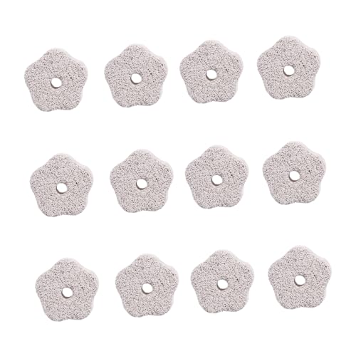 VICASKY 12stücke Pet Molarsteine Für Kleintiere Aus Mineralischen Kauspielzeugen Für Hamster Kaninchen Und Meerschweinchen Zur Zahnreinigung Pflege Mit Befestigungsmöglichkeit von VICASKY