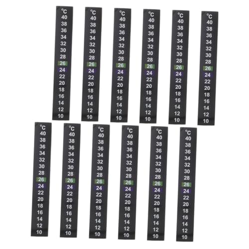 VICASKY 12stücke Aquarium Thermometer Aufkleber Für Fischbecken Selbstklebende Temperaturanzeige Einfache Anwendung Präzise Messung Digitalanzeige VICASKY 12stücke Aquarium Thermometer Aufkleber Für Fischbecken Selbstklebende Temperaturanzeige Einfache Anwendung Präzise Messung Digitalanzeige von VICASKY