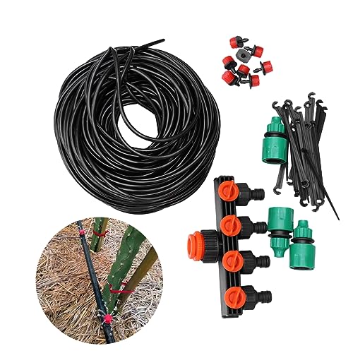 VICASKY 156 Stück DIY Tropfbewässerungssystem Schlauch mit Einstellbaren Tropfköpfen Wasserverteiler für Effektive Gartenbewässerung für Pflanzenpflege und Hochbeete VICASKY 156 Stück DIY Tropfbewässerungssystem Schlauch mit Einstellbaren Tropfköpfen Wasserverteiler für Effektive Gartenbewässerung für Pflanzenpflege und Hochbeete von VICASKY