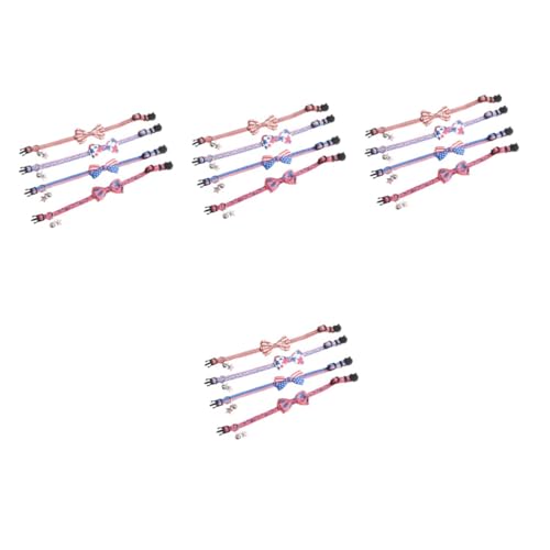 VICASKY 16 Teiliges Pet Collar Flagge Design Elastisches Dekoratives für Hunde und Komfortabel Strapazierfähig für Party und Festtags Dress Up Outdoor Geeignet VICASKY 16 Teiliges Pet Collar Flagge Design Elastisches Dekoratives für Hunde und Komfortabel Strapazierfähig für Party und Festtags Dress Up Outdoor Geeignet von VICASKY
