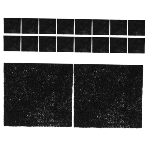 VICASKY 18 Stück Kohlenstofffilter Pads für Katzenstreu Boxen Geruchsabsorbierende Ersatzliner für Geschlossene Katzentoiletten Universalpassend und Langlebig von VICASKY