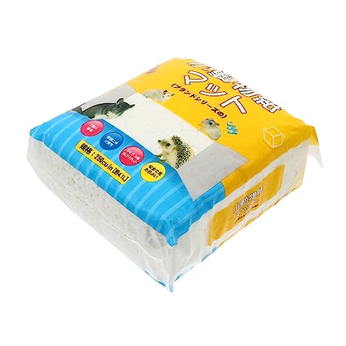 VICASKY Haustier Papierchip Späne 1 Packung Staubfreie Feuchtigkeitsabsorbierende Einstreu für Hamster Kaninchen Meerschweinchen Geruchsentfernungsmatte Hohe Saugfähigkeit von VICASKY