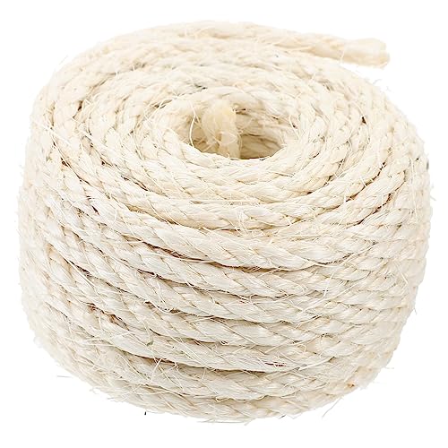 VICASKY 1Rolle Natürliche Sisalseilrolle Hochwertiges Hanfseil für Katzenbaum DIY Katzenkratzmöbel Langlebig und Vielseitig für Kratzsäulen und Bastelprojekte VICASKY 1Rolle Natürliche Sisalseilrolle Hochwertiges Hanfseil für Katzenbaum DIY Katzenkratzmöbel Langlebig und Vielseitig für Kratzsäulen und Bastelprojekte von VICASKY