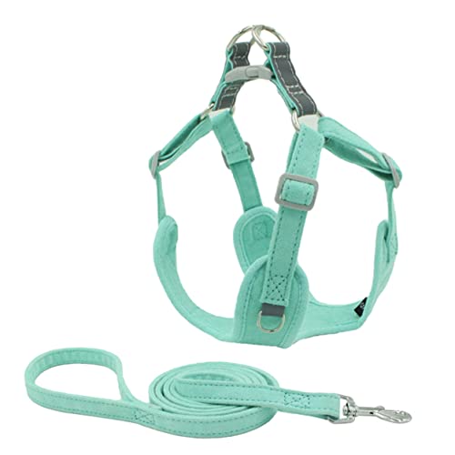 VICASKY 1Satz Bequemer Welpengurt Verstellbares Verschleißfestes Hundegeschirr für Kleine mit Reflektierendem Design für Training und Outdoor Aktivitäten von VICASKY