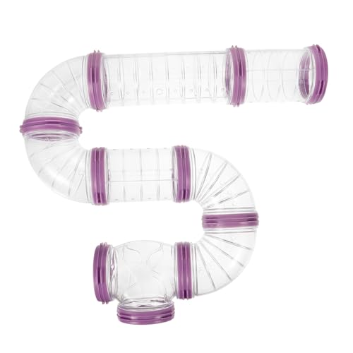 VICASKY 1Satz DIY Hamstertunnelröhre Externe Verbindung für Hamsterkäfige Transparentes für Kleintiere Vielseitig Kombinierbar und Robust für Hamster Rennmäuse VICASKY 1Satz DIY Hamstertunnelröhre Externe Verbindung für Hamsterkäfige Transparentes für Kleintiere Vielseitig Kombinierbar und Robust für Hamster Rennmäuse von VICASKY