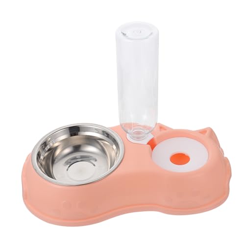 VICASKY 1Satz Doppelter Futter und Wassernapf für Haustiere Abnehmbarer Pet Feeder mit Automatischem Wassereinzug und Sicher für Katzen und Kleine VICASKY 1Satz Doppelter Futter und Wassernapf für Haustiere Abnehmbarer Pet Feeder mit Automatischem Wassereinzug und Sicher für Katzen und Kleine von VICASKY
