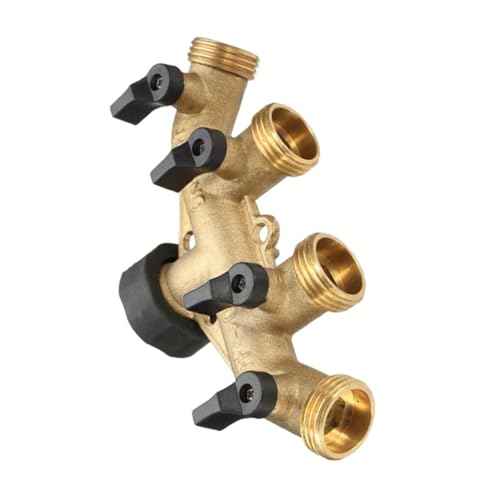 VICASKY 1Satz Einstellbarer Gartenschlauch Splitter Multifunktionaler Schlauchanschluss für Gartenbewässerung Autowäsche und Sprinklersysteme Kompatibel VICASKY 1Satz Einstellbarer Gartenschlauch Splitter Multifunktionaler Schlauchanschluss für Gartenbewässerung Autowäsche und Sprinklersysteme Kompatibel von VICASKY