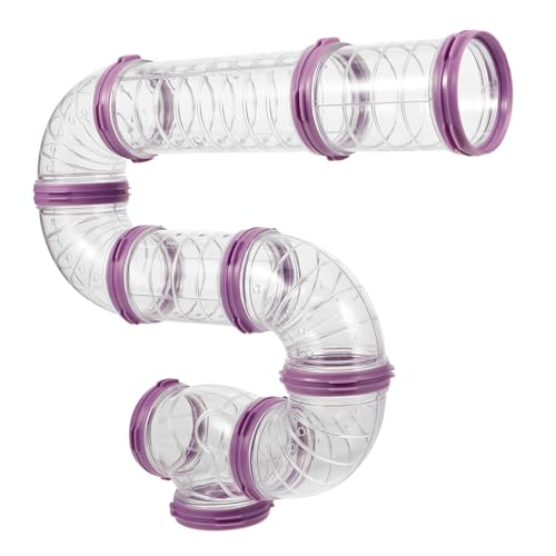 VICASKY 1Satz Hamster Röhren für Zwerghamster DIY Tunnelspielzeug aus Robustem Erweiterbar Abnehmbar Fördert Räumliches für Kleintiere Wie Rennmäuse VICASKY 1Satz Hamster Röhren für Zwerghamster DIY Tunnelspielzeug aus Robustem Erweiterbar Abnehmbar Fördert Räumliches für Kleintiere Wie Rennmäuse von VICASKY