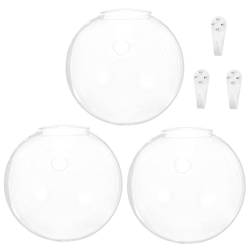 VICASKY 1Satz Hydroponische Wandvasen Blumenvase Für Pflanzen Mit Unsichtbaren Nägeln Und Kristallerde Für Dekoration Und Pflanzenpflege von VICASKY