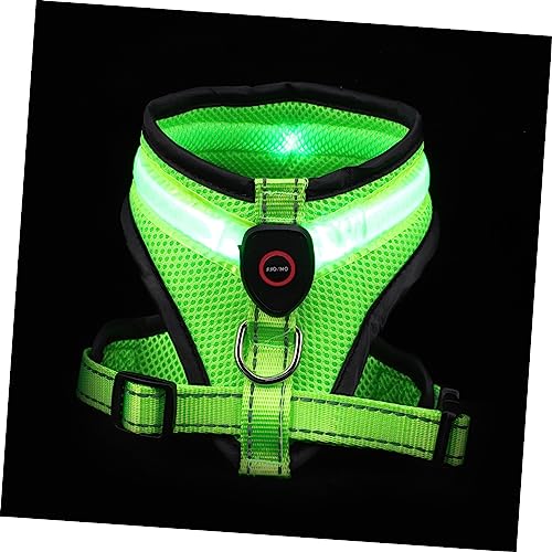 VICASKY 1Satz LED Hundeweste Leuchtende Atmungsaktive und USB Ladbare Hundeweste für Sicheres Nachtgehen für Kleine und Mittelgroße mit Komfortablem Tragegefühl VICASKY 1Satz LED Hundeweste Leuchtende Atmungsaktive und USB Ladbare Hundeweste für Sicheres Nachtgehen für Kleine und Mittelgroße mit Komfortablem Tragegefühl von VICASKY