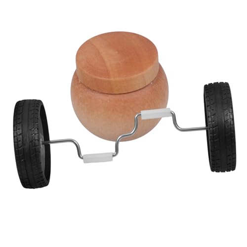 VICASKY 1Satz Vogelfutter Schüssel Mit Balance Rad Multifunktionales Vogelspielzeug Für Papageien Verbessert Koordination Und Motorik Unterhaltsames Training Für Haushalt Teiliges von VICASKY