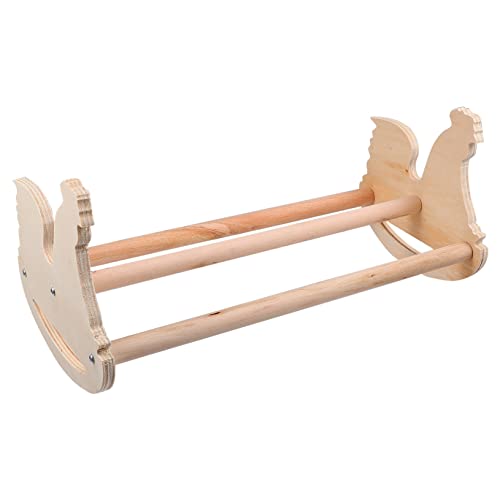 VICASKY 1Stück Hühnerstall Rack Für Haustiere Stabiler Hühnerständer Im Hühnchen Design Für Vögel Und Papageien Sicher Und Zuverlässig Verschiedene von VICASKY