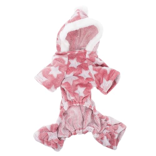 VICASKY 1Stück Hundekleidung Für Herbst Und Winter Atmungsaktiver Fleece Overall Für Kleine Design Für Fotoshootings Und Gemütliche von VICASKY