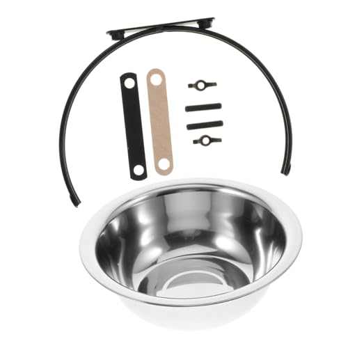 VICASKY 1Stück Hundeschüssel Mit Halterung rutschfest Reinigen Für Katzen Für Futter Und Wasser Modern Und Langlebig von VICASKY