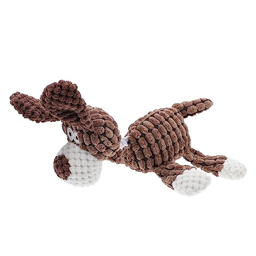 VICASKY 1Stück Hundespielzeug aus Baumwolle Cartoon Form Quietschendes Kauspielzeug Langlebig und Zahnreinigend für Kleine und Mittelgroße Hunde Interaktives Haustierspielzeug VICASKY 1Stück Hundespielzeug aus Baumwolle Cartoon Form Quietschendes Kauspielzeug Langlebig und Zahnreinigend für Kleine und Mittelgroße Hunde Interaktives Haustierspielzeug von VICASKY