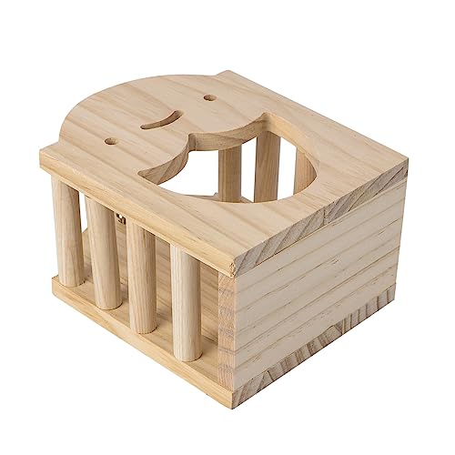 VICASKY 1Stück Kaninchen Futterspender Holz Futterstation für Meerschweinchen Effiziente Heu Raufe mit Schutz vor Urin und Kompakt und Langlebig für Kleintiere VICASKY 1Stück Kaninchen Futterspender Holz Futterstation für Meerschweinchen Effiziente Heu Raufe mit Schutz vor Urin und Kompakt und Langlebig für Kleintiere von VICASKY