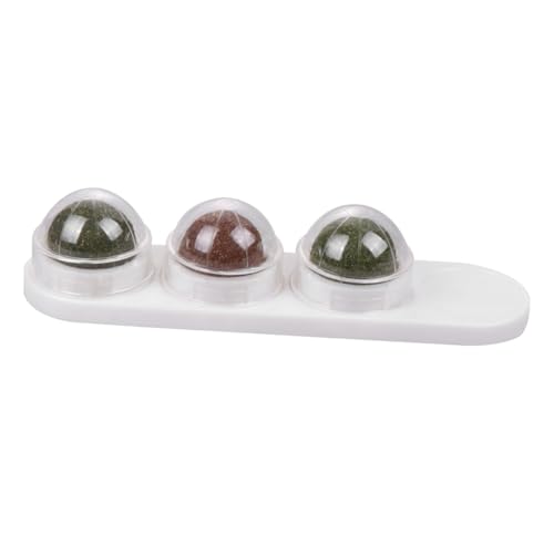 VICASKY 1Stück Katzenminze Ball für Kätzchen Natürliches Kauspielzeug für Katzen Stimuliert Schützt Möbel und Zahngesundheit Weiß VICASKY 1Stück Katzenminze Ball für Kätzchen Natürliches Kauspielzeug für Katzen Stimuliert Schützt Möbel und Zahngesundheit Weiß von VICASKY