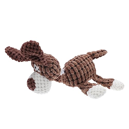 VICASKY Kauspielzeug für Hunde Quietschendes Plüschspielzeug in Form für Hunde und Welpen Langlebig und Zahnreinigend Interaktives Haustierspielzeug von VICASKY