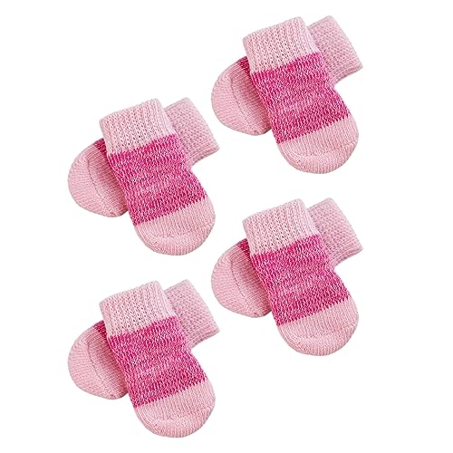 VICASKY rutschfeste Hundesocken 2 Stück Elastische Socken für Hunde Bequeme Haustier Socken mit Pfotenschutz für Kleine bis Große Hunde VICASKY rutschfeste Hundesocken 2 Stück Elastische Socken für Hunde Bequeme Haustier Socken mit Pfotenschutz für Kleine bis Große Hunde von VICASKY