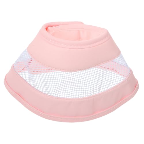 VICASKY 2 Stück Atmungsaktiver Weicher Katzen-Kragen aus PVC Leichter Elizabethan-Kragen für Postoperative Heilung Schützt vor Lecken und Kratzen Bequemes Hundekragen-Design für Katzen und von VICASKY