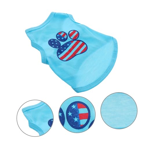 VICASKY 2 Stück Atmungsaktives Hundeshirt mit Us Flaggen Print Leichtes Sommer Shirt Angenehme Passform Xs Perfektes Haustier Outfit für Alltag und Partys Modisch und Komfortabel VICASKY 2 Stück Atmungsaktives Hundeshirt mit Us Flaggen Print Leichtes Sommer Shirt Angenehme Passform Xs Perfektes Haustier Outfit für Alltag und Partys Modisch und Komfortabel von VICASKY