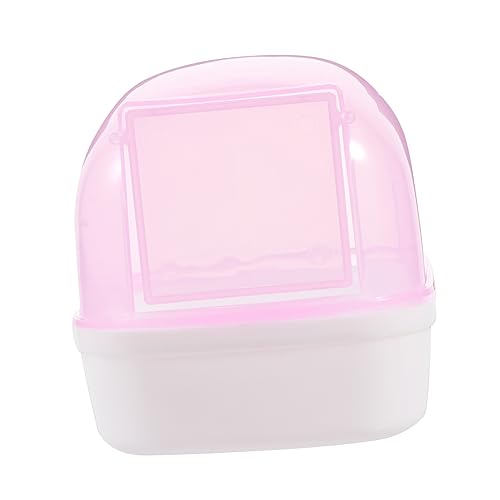 VICASKY Hamsterbadewanne 2 Stück Sichtbare Hamsterboxen aus Kunststoff Abnehmbar Transparent Robustes Design für Kleintiere Hamster Zubehör für Haushalt und Pflege VICASKY Hamsterbadewanne 2 Stück Sichtbare Hamsterboxen aus Kunststoff Abnehmbar Transparent Robustes Design für Kleintiere Hamster Zubehör für Haushalt und Pflege von VICASKY