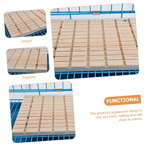 VICASKY 2 Stück Holz Kratzplatte für Kleine Haustiere rutschfeste Kratzunterlage für Kaninchen Chinchillas und Meerschweinchen Langlebig und Sicher für Krallenpflege und Zahnreinigung VICASKY 2 Stück Holz Kratzplatte für Kleine Haustiere rutschfeste Kratzunterlage für Kaninchen Chinchillas und Meerschweinchen Langlebig und Sicher für Krallenpflege und Zahnreinigung von VICASKY