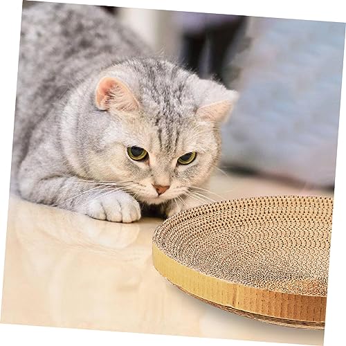 VICASKY 2 Stück Kratzfeste Ersatz Kratzpappe aus Robustem Wellpapier Doppelseitig Verwendbar für Kätzchen und Katzen Leichter Katzenspielplatz und Schutz für Möbel für Zuhause und VICASKY 2 Stück Kratzfeste Ersatz Kratzpappe aus Robustem Wellpapier Doppelseitig Verwendbar für Kätzchen und Katzen Leichter Katzenspielplatz und Schutz für Möbel für Zuhause und von VICASKY