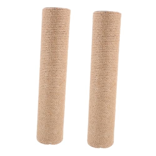 VICASKY 2 Stück Sisal Kratzbaum Ersatzstämme Hohe Katzenkratzsäule Robust Strapazierfähig Für Indoor Katzen DIY Katzenbaum Zubehör VICASKY 2 Stück Sisal Kratzbaum Ersatzstämme Hohe Katzenkratzsäule Robust Strapazierfähig Für Indoor Katzen DIY Katzenbaum Zubehör von VICASKY