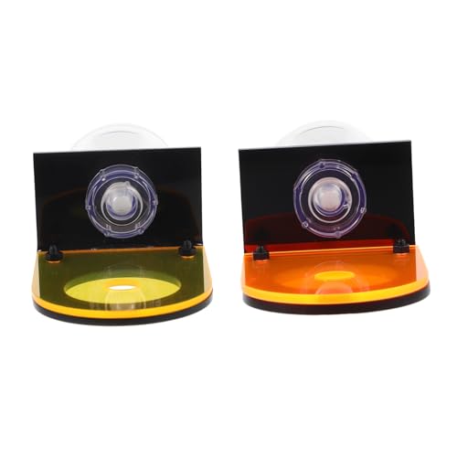 VICASKY 2 Stück Teiliges Frags Rack mit Fluoreszierendem Halter Stabiler Korallenableger Ständer für Aquarien Leuchtendes Frags Standzubehör Installieren für Meerwasseraquarien von VICASKY