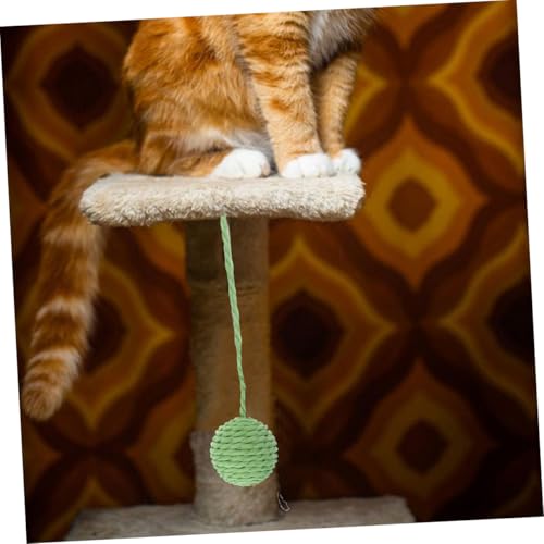 VICASKY 2 Stück Teiliges Katzenspielzeug mit Sisal und Ersatz für Kratzbaum Zubehör Interaktives für Katzen und Kätzchen Robustes Material Einfache für Indoor Katzen VICASKY 2 Stück Teiliges Katzenspielzeug mit Sisal und Ersatz für Kratzbaum Zubehör Interaktives für Katzen und Kätzchen Robustes Material Einfache für Indoor Katzen von VICASKY