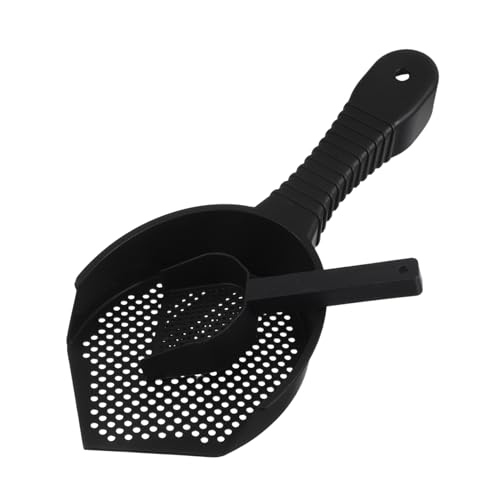 VICASKY 2-teiliges Katzenstreuschaufel-Set Aus Kunststoff: Ergonomischer Griff Für Bequemen Halt, Feines Siebdesign Für Katzentoiletten Und Reptilien-Terrarium VICASKY 2-teiliges Katzenstreuschaufel-Set Aus Kunststoff: Ergonomischer Griff Für Bequemen Halt, Feines Siebdesign Für Katzentoiletten Und Reptilien-Terrarium von VICASKY