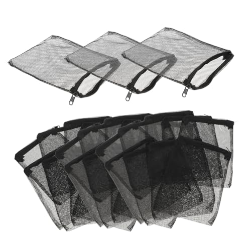 VICASKY 20 Stück Teiliges Wiederverwendbare Filterbeutel für Aquarium und Fischbecken Schwarzes Feinmaschiges Netz Robuste Mechanische Filtration für Sauberes Wasser und Effektive VICASKY 20 Stück Teiliges Wiederverwendbare Filterbeutel für Aquarium und Fischbecken Schwarzes Feinmaschiges Netz Robuste Mechanische Filtration für Sauberes Wasser und Effektive von VICASKY