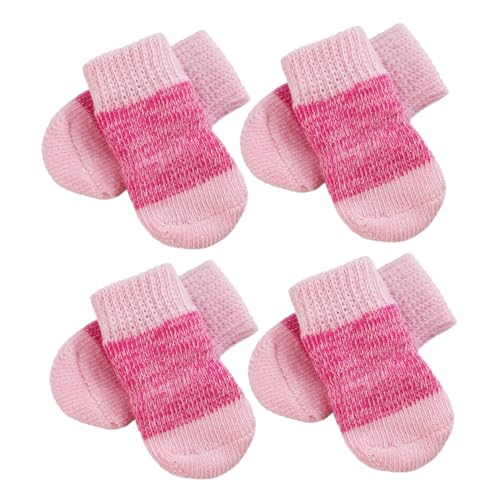 VICASKY 2Sätze rutschfeste Hundesocken für Haustiere Elastische Rutsch für Kleine Mittlere und Große Atmungsaktives Komfortables Design Schutz VICASKY 2Sätze rutschfeste Hundesocken für Haustiere Elastische Rutsch für Kleine Mittlere und Große Atmungsaktives Komfortables Design Schutz von VICASKY