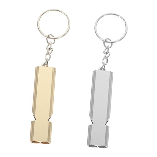 VICASKY 2Stücke Aluminiumlegierung Mehrzweck Pfeife für Vogeltraining Tragbar für Tauben und Hundetraining Sicher und Langlebig VICASKY 2Stücke Aluminiumlegierung Mehrzweck Pfeife für Vogeltraining Tragbar für Tauben und Hundetraining Sicher und Langlebig von VICASKY