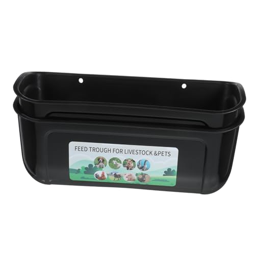 VICASKY 2Stücke Automatischer Futtertrog Für Hühner Gänse Und Ziegen Hängender Futterhalter Für Schweine Viehfutterautomat Große Kapazität VICASKY 2Stücke Automatischer Futtertrog Für Hühner Gänse Und Ziegen Hängender Futterhalter Für Schweine Viehfutterautomat Große Kapazität von VICASKY